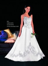 bridal gown