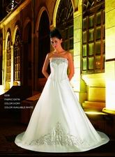 bridal gown