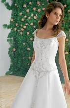 bridal gown