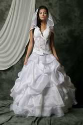 bridal gown