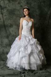 bridal gown