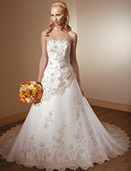 bridal gown