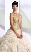 bridal gown