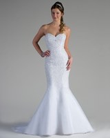 Bridal Dress: Bridalane - GP1072 - Shown in White beaded organza  
