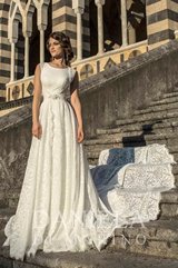 Bridal Dress: Daniela Di Marino 2017 Collection - 4164.2 - AURELIA+lace coat  