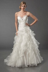 Bridal Dress: Elegance Style 8706 - Organza  