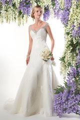 Bridal Dress: JADE DANIELS BRIDAL Collection: Style 1027 - Priscilla Lane  