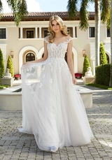 Bridal Dress: Mori Lee Blue Fall 2022 Collection: 5985 - Fernanda Wedding Dress 

 