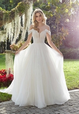 Bridal Dress: Mori Lee Blue Fall 2022 Collection: 5988 - Feliciana Wedding Dress 

 