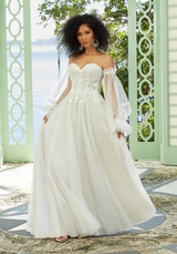 Bridal Dress: Mori Lee Voyagé Fall 2022 Collection: 6971 - Franzetta Wedding Dress 

 