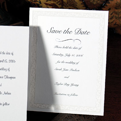 Save the date Cards